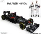McLaren Honda Fernando Alonso, Jenson Button ve yeni MP4 31 tarafından kurulan 2016